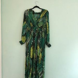 Loose Beachy Cinched Waist Dress